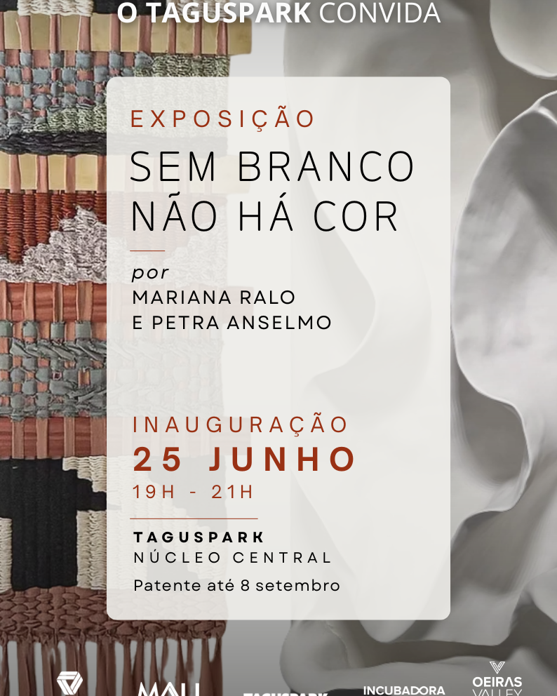 O MAU – Museu de Arte Urbana do Taguspark – inaugura no dia 25 de junho, às 19h00, a exposição “Sem Branco Não Há Cor”, um projeto conjunto de Mariana Ralo e Petra Anselmo