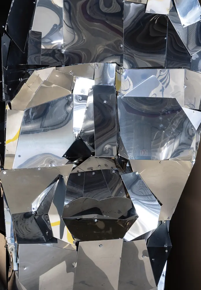 Busto de Nelson Mandela