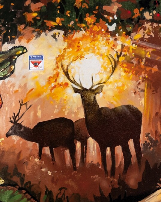 a parede é uma floresta 2.1